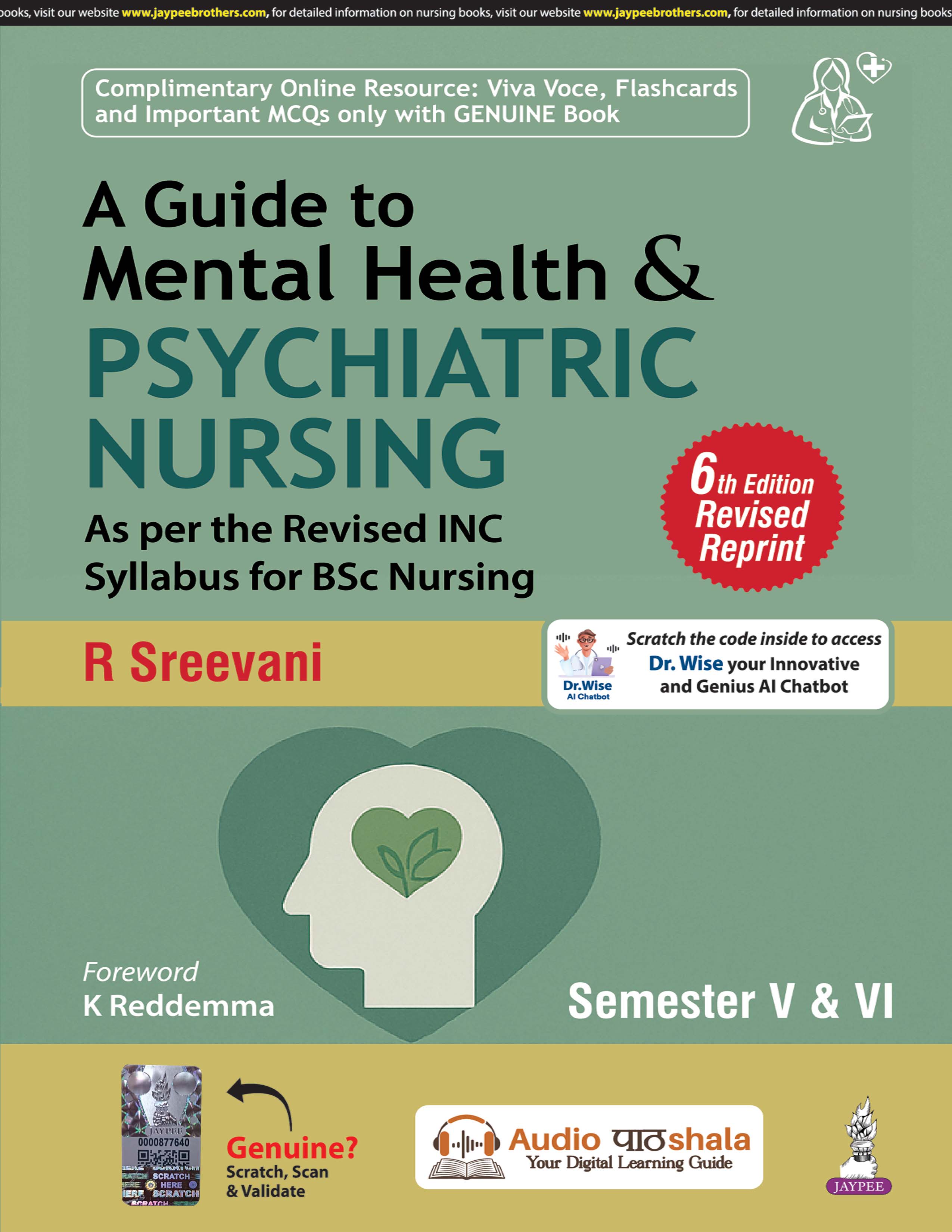 Guide To Mental Health & Psychiatric Nursing 6th/2025 (Revised Reprint ...