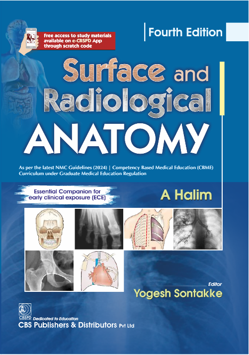 Surface and Radiological Anatomy 4th/2026 - Best Online Medical Book Store